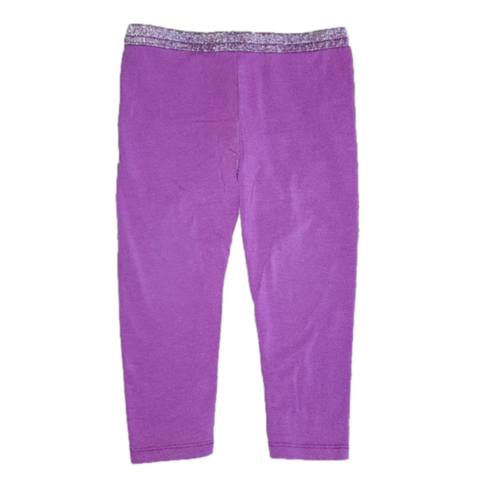 GARANIMALS Purple Leggings with Shimmery Waistband